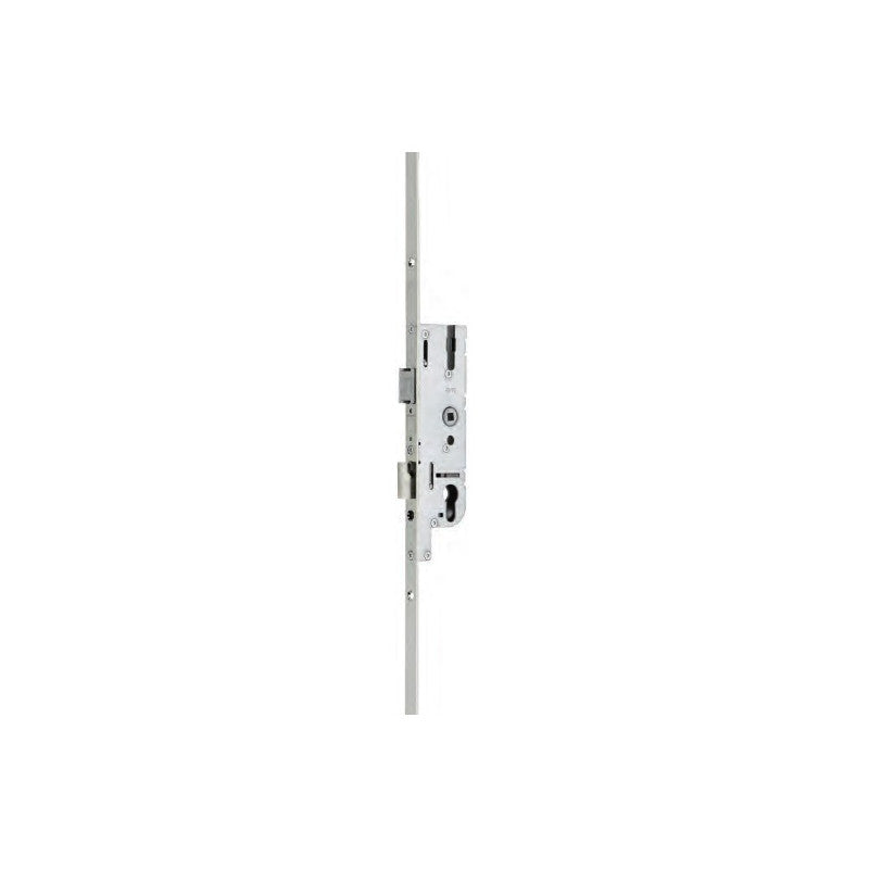 Serrure 3 Points EUROPA 40mm Encastrer Fouillot Carré 7mm Poignée 1045