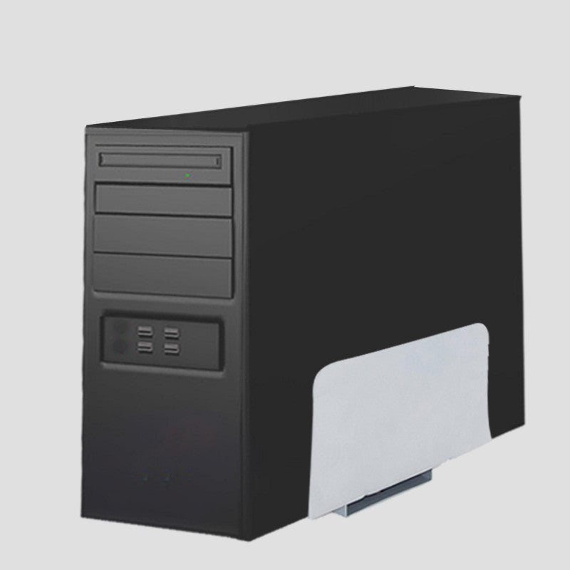 Emuca - Support En Acier Pour Unité Centrale CPU Charge Maxi 12kg Finition Aluminium - 6216925