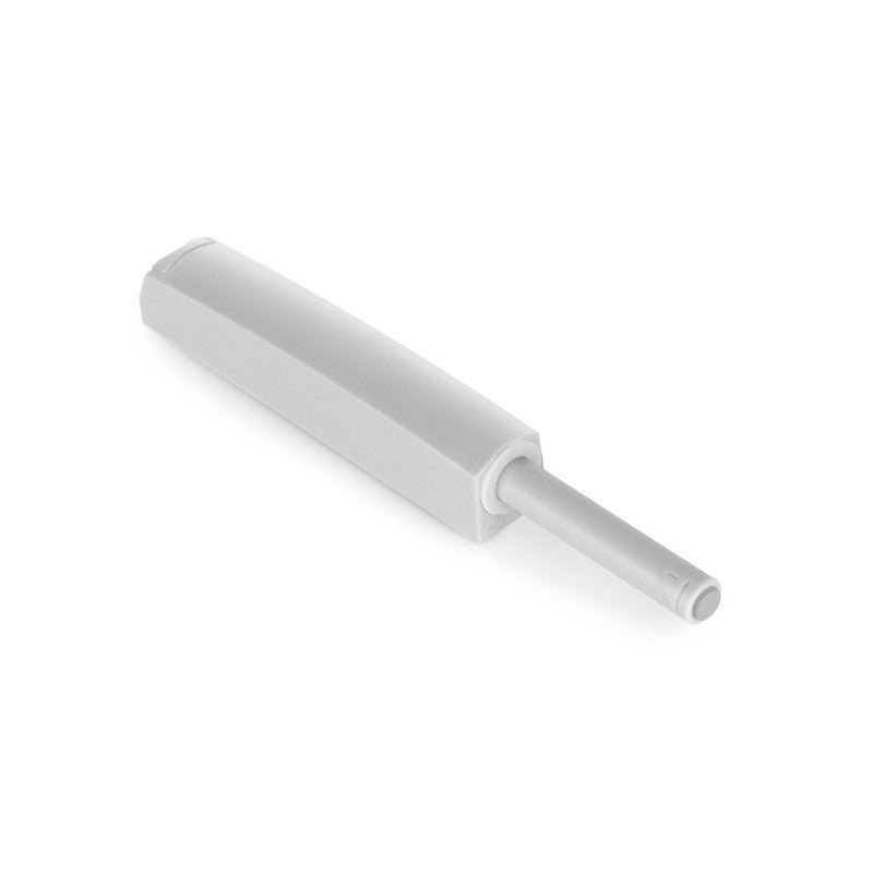  Emuca - Lot De 10 Ferme-portes Push Lite à Visser Sur L'armoire 80mm Plastique Gris - 1900421
