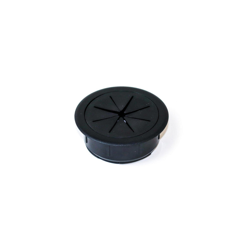  Emuca - Lot De 10 Passe-câbles Pour Table Roundot D60mm En Plastique Noir - 3920217