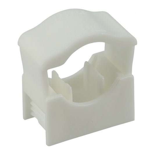  100 Colliers De Fixation Nicoll COLLCLIP® En PVC Blanc
