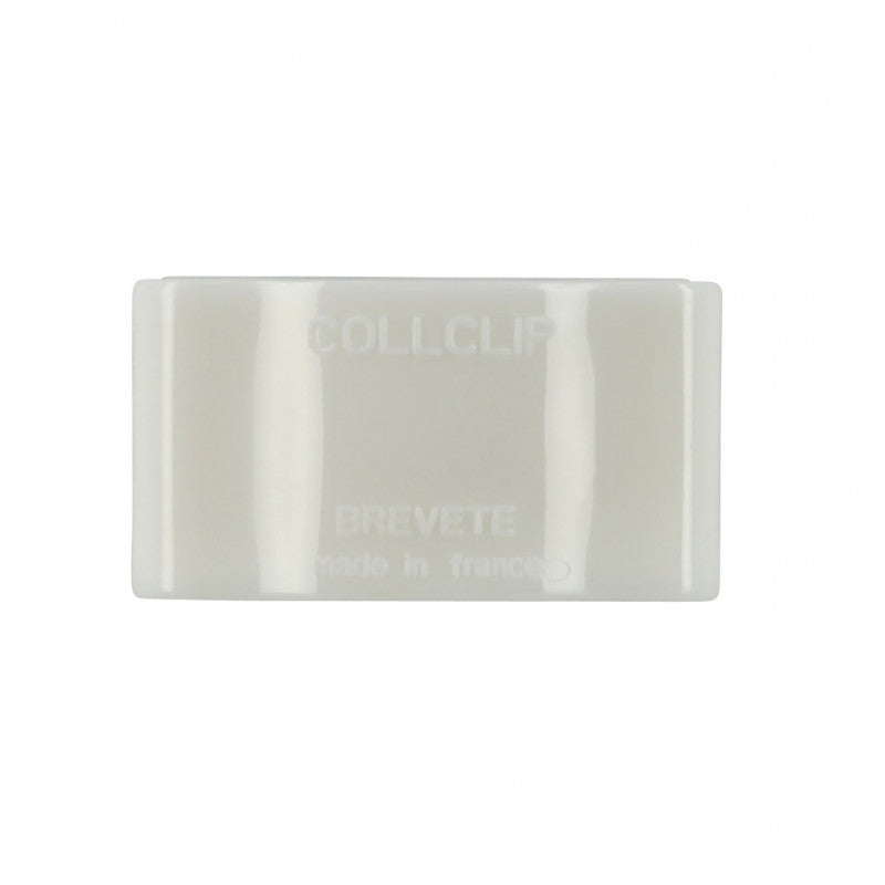  100 Colliers De Fixation Nicoll COLLCLIP® En PVC Blanc