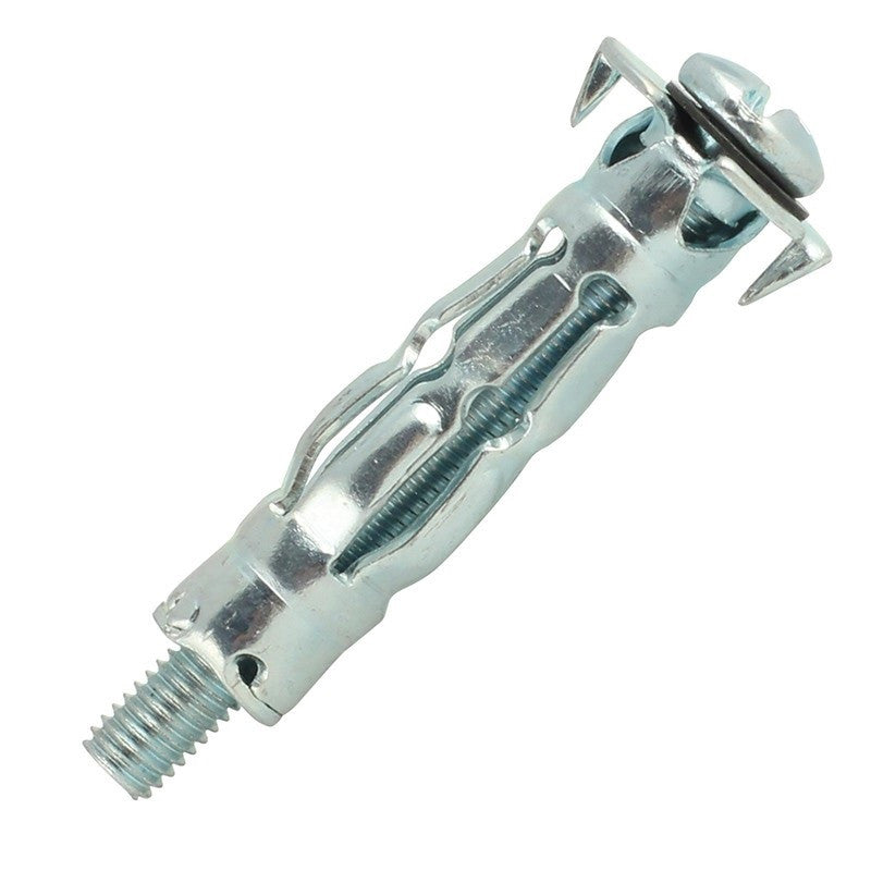 100 Pièces De Cheville Corps Creux Acier Zingué M4 X 35 Mm 4S-MT