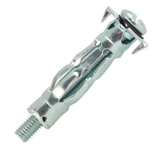  100 Pièces De Cheville Corps Creux Acier Zingué M4 X 35 Mm 4S-MT