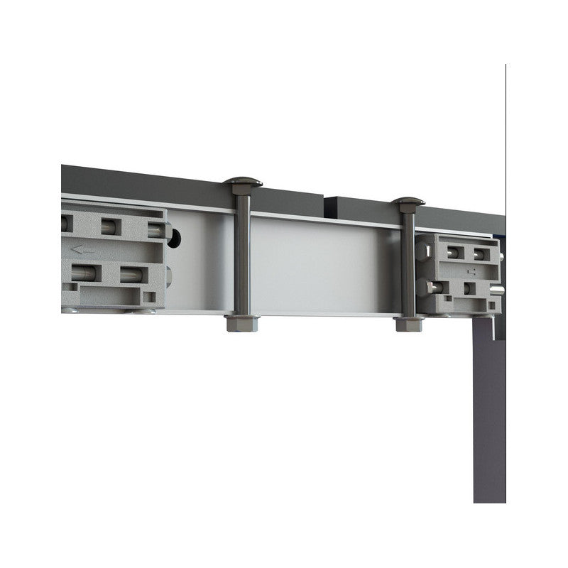  3 Pieds Pour Banc De Vestiaire Emuca Aluminium Anodisé Mat 468x330mm