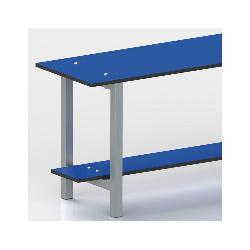  3 Pieds Pour Banc De Vestiaire Emuca Aluminium Anodisé Mat 468x330mm