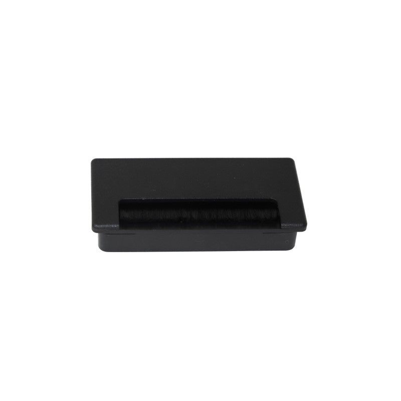  Emuca - 5 Passe-câbles Pour Table Plasquare 2 95x45mm En Plastique Noir - 3920117