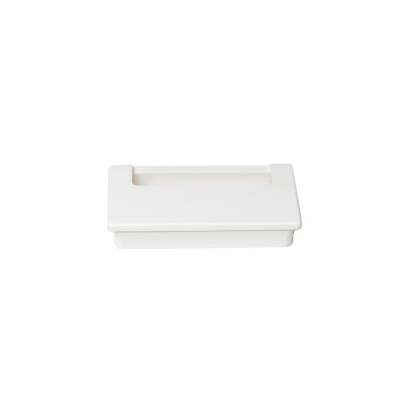  Emuca - Lot De 5 Passe-câbles Pour Table Plasquare 1 Plastique Blanc - 3920015