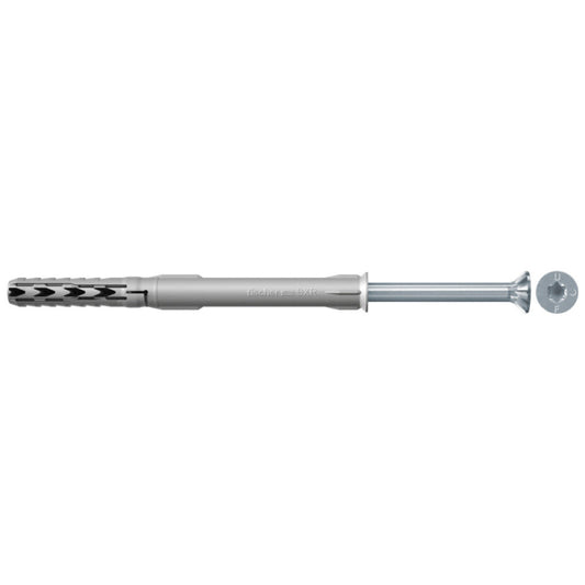 Fischer 50 Chevilles Rallongées Nylon SRX-T 60 Mm