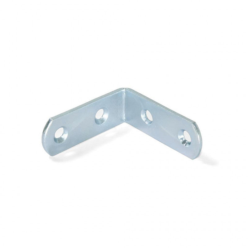  Emuca - Lot De 50 Équerres D'assemblage Pour Meubles 42x42mm 4 Perçages Acier Zingué - 4021505