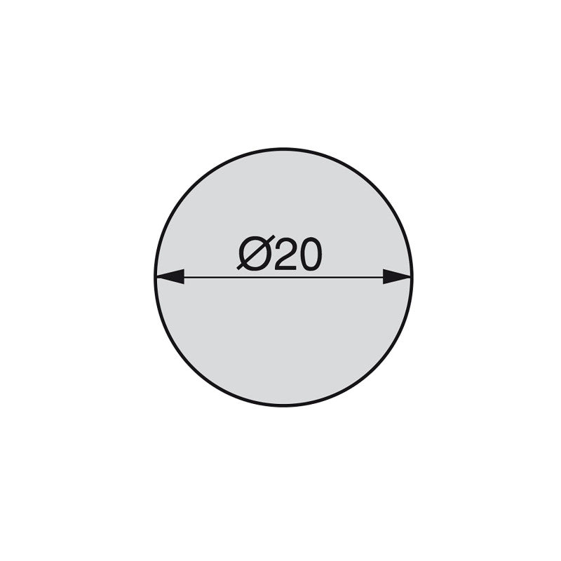  900 Pastilles Cache-vis, Adhésive, D. 20 Mm, Blanc