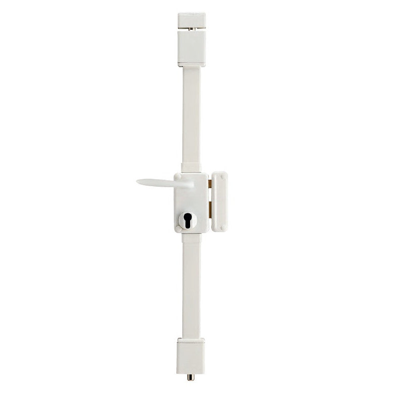  Boîtier De Serrure BELUGA CP Blanche à Tirage 75 X 130 Mm Gauche