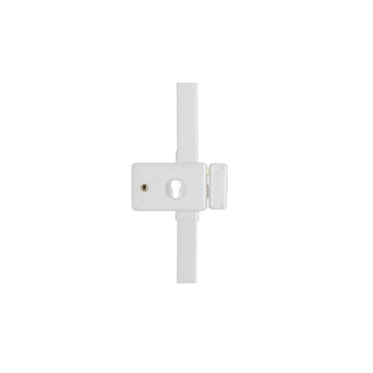  Boîtier De Serrure Blanc à Fouillot 140 X 88 Mm Gauche HORGA