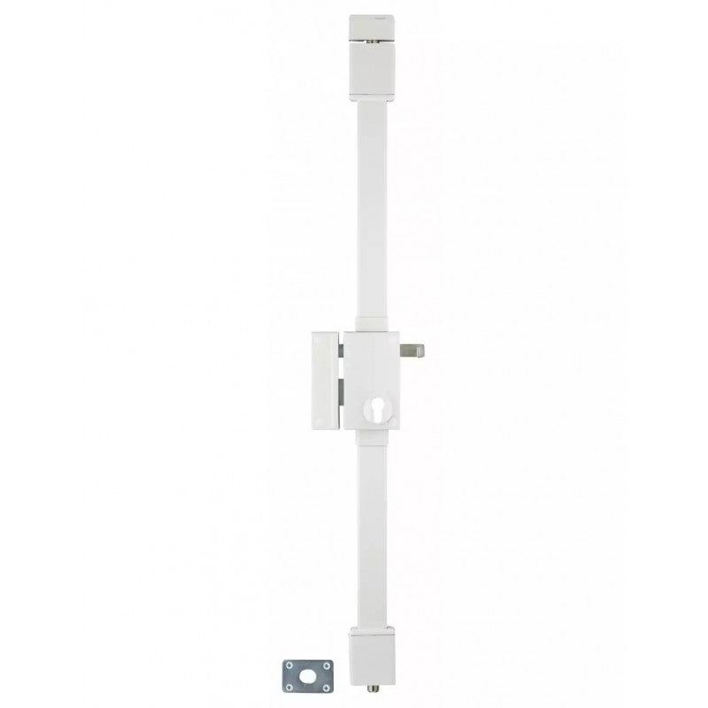  Boîtier De Serrure Targa CP Blanche à Tirage 75x130mm Gauche Thirard