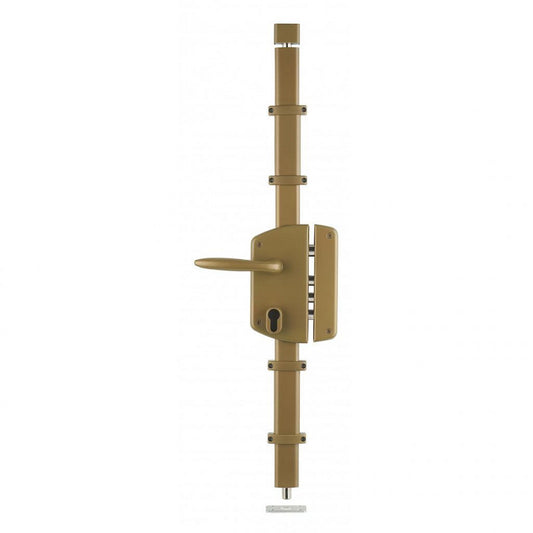  Boîtier De Serrure Thirard Melissa 85x174mm En Applique Droite Bronze