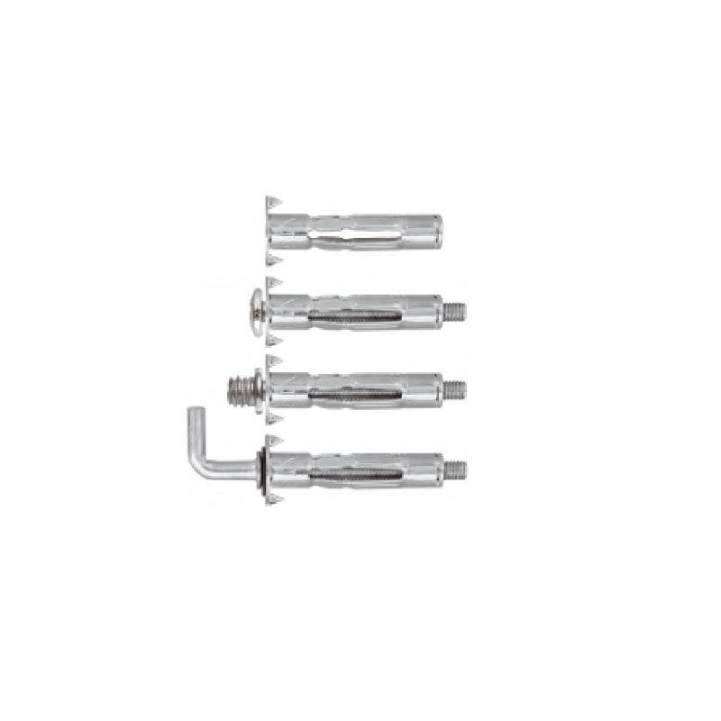  Chevilles Métalliques PLAC Avec Vis Philips Cloisons Creuses M5 X 52 M