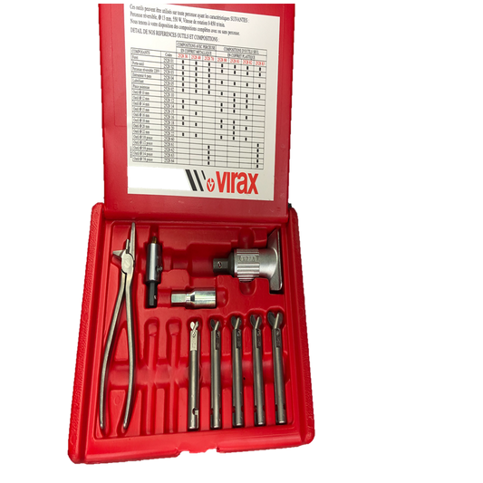  Coffret Piquage Extrudax Sans Perceuse Diam 12 14 16 18 22 Mm 252880
