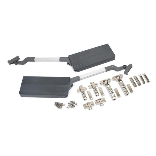  Compas Emuca Agile Flap Pour Portes Relevables Doubles 7-11,6kg
