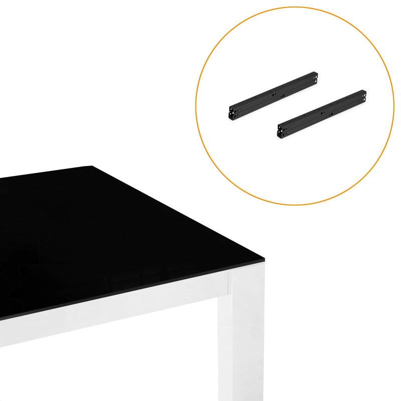  Ensemble De 2 Mécanismes De Levage 4014414 En Acier Noir