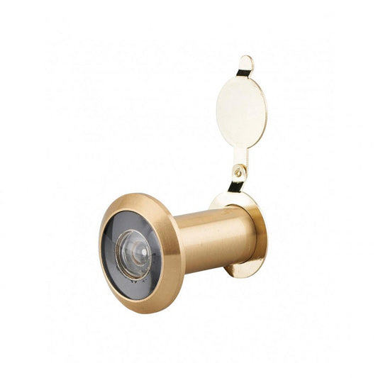  Equipement De Porte JUDAS 200° Laiton Poli 900452