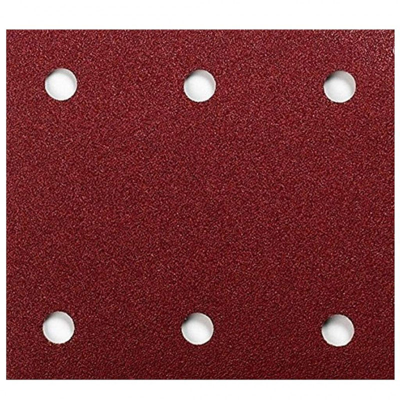 Makita Feuilles Abrasives 114 X 102 Mm Et 6 Trous D'aspiration Grain : 80