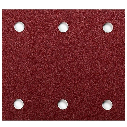 Makita Feuilles Abrasives 114 X 102 Mm Et 6 Trous D'aspiration Grain : 80