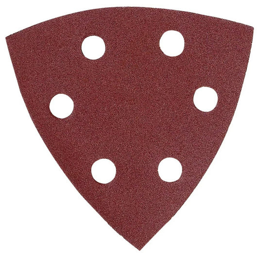 Makita Feuilles Abrasives Triangle 94 Mm Et 6 Trous D'aspiration Grain : 40