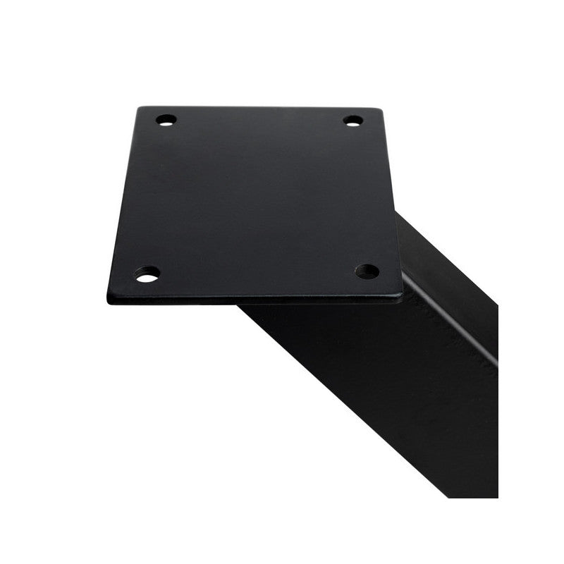  Jeux De 2 Pieds Emuca Cross Pour Table 695mm Acier Peint En Noir