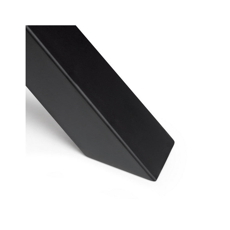  Jeux De 2 Pieds Emuca Cross Pour Table 695mm Acier Peint En Noir