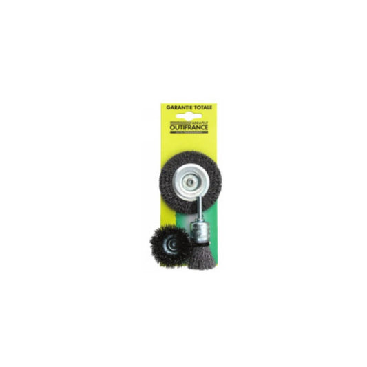  Jeu De 3 Brosses Ondulés