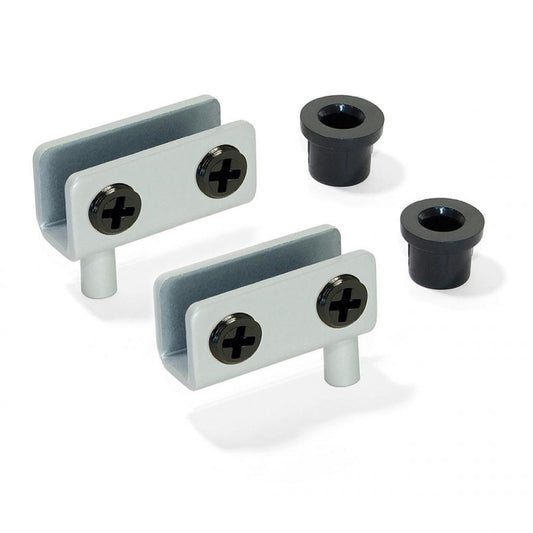  Jeu De Charnières 1016025 Pour Porte En Verre Emuca
