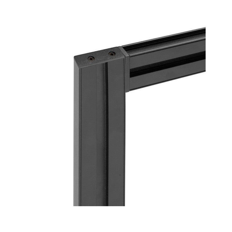  Kit De Structure Modulaire Emuca Zero à Monter Au Mur Noir Texturé