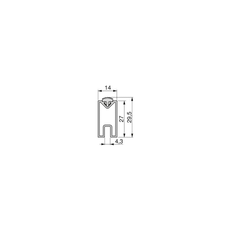  Kit De Supports Emuca Zero Pour étagère En Bois Et Tringle Gris Pierre