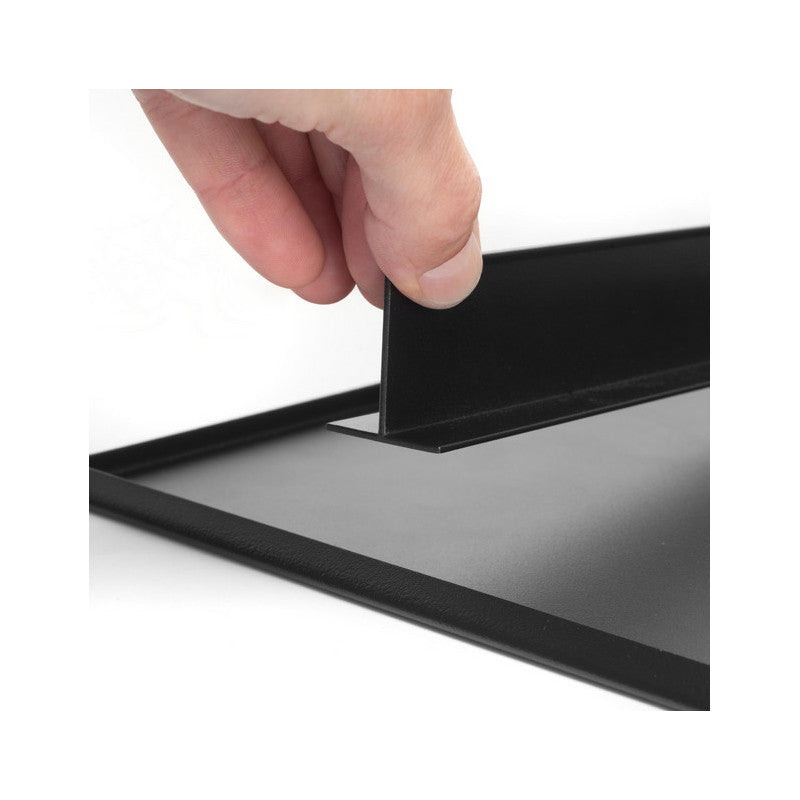  Kit Plateaux Emuca Avec 2 Paniers Pour Armoires 800mm Noir Texturé