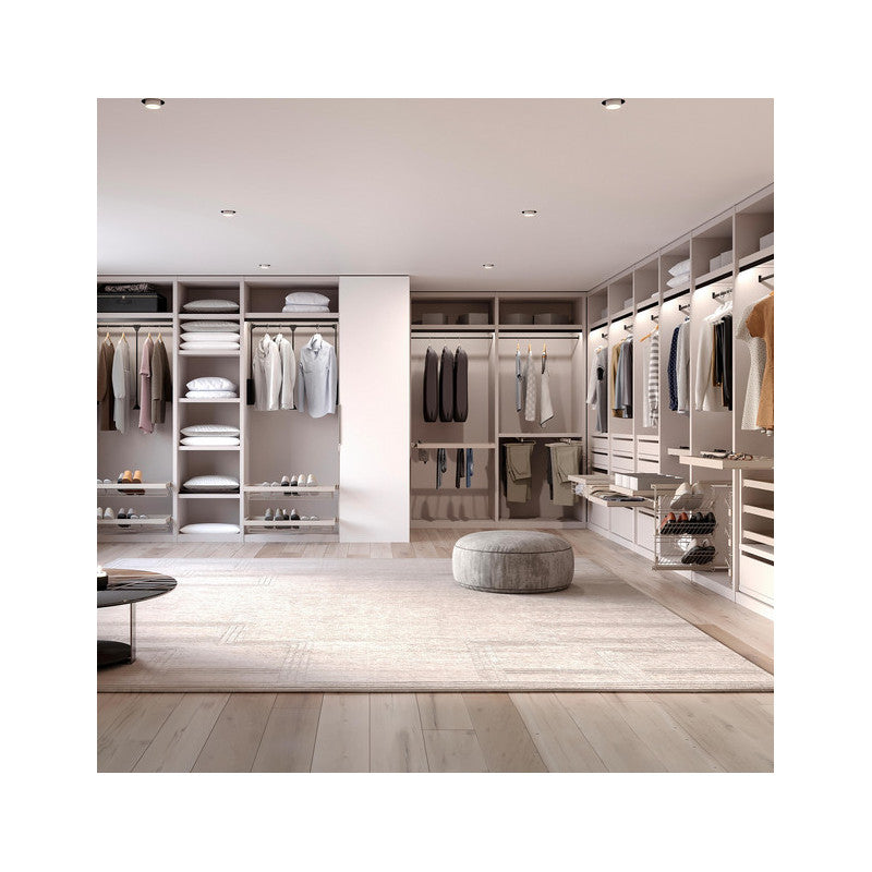  Kit Tiroir D'organisation Emuca Module 900mm Gris Pierre