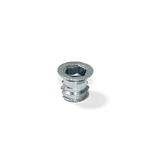  Emuca - Lot De 100 Écrous Pour Perçages Fraisés M8 Zamak Zingué - 4028705