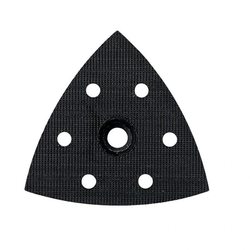  Patin Perforé Triangulaire Metabo 90mm Pour Ponceuse Auto-agrippante