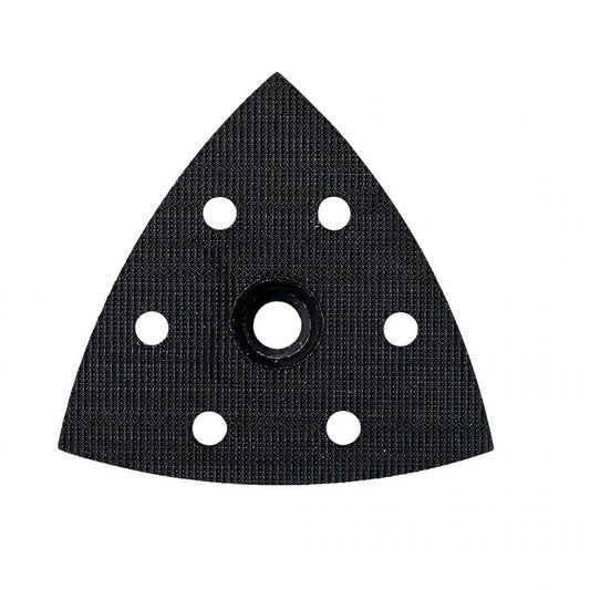  Patin Perforé Triangulaire Metabo 90mm Pour Ponceuse Auto-agrippante