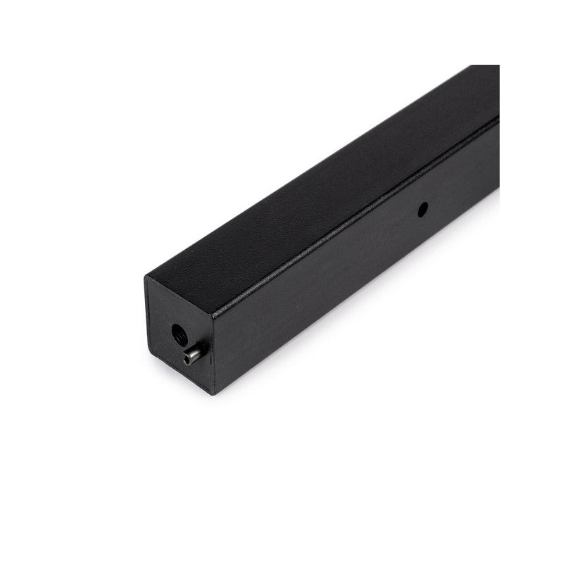  Pieds Carrés Et Cadre De Table Emuca 1150x750mm Acier Peint En Noir