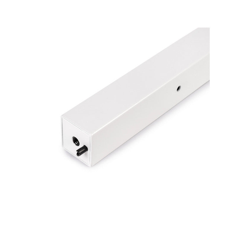  Pieds Carrés Et Cadre De Table Emuca 750x750mm Acier Peint En Blanc
