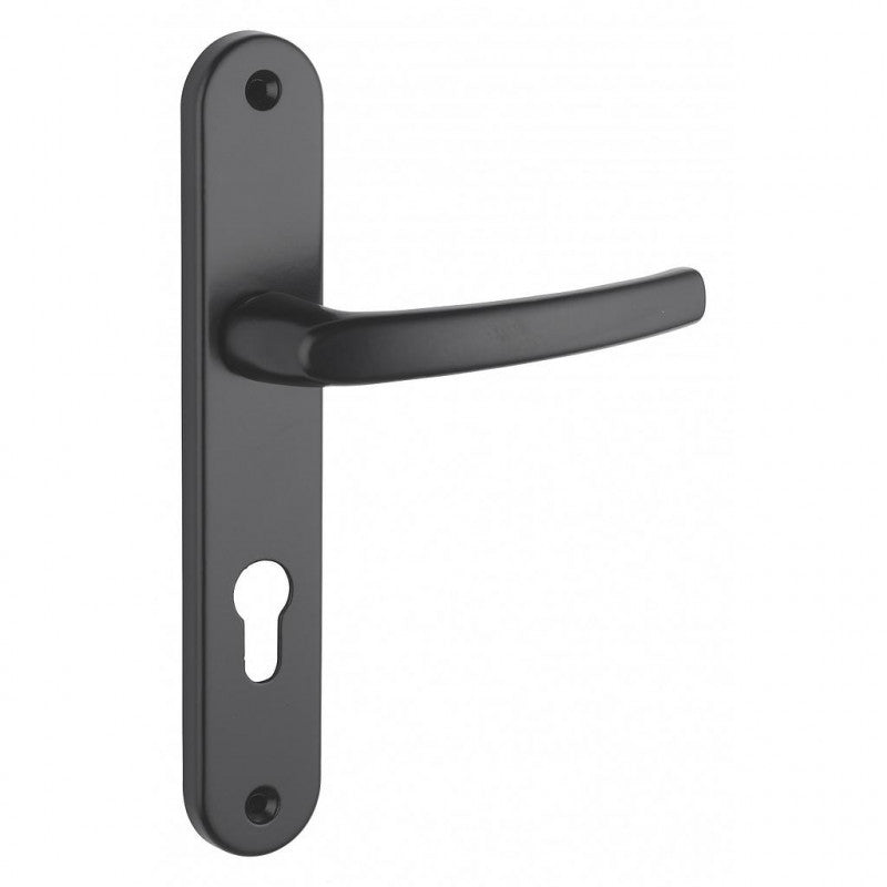  Poignée De Porte Intérieure SULTANE Trou De Cylindre Noir 990433