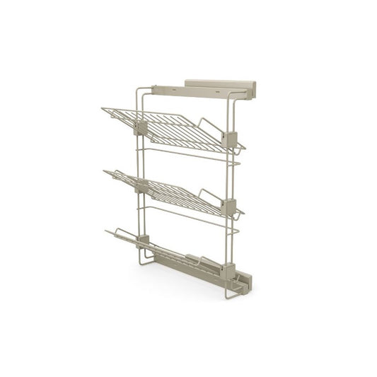  Porte-chaussures Emuca Pour Placards Et Dressing Hack Côté Droite Gris
