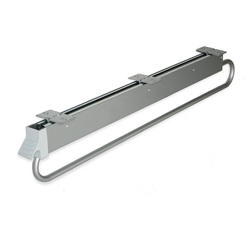  Porte-vêtements Extractible Self 800mm Gris Métallisé Emuca