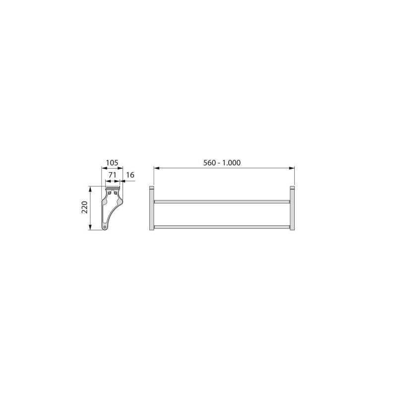 Range-chaussures Self 6211225 Pour Intérieur D'armoire