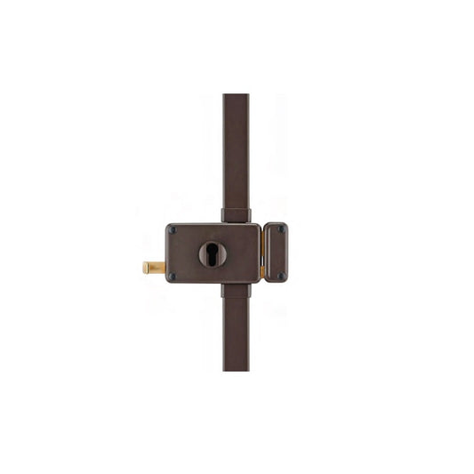  Serrure 3 Points HORGA CP TRANSIT 2 à Tirage 140 X 88 Mm Blanche Droit