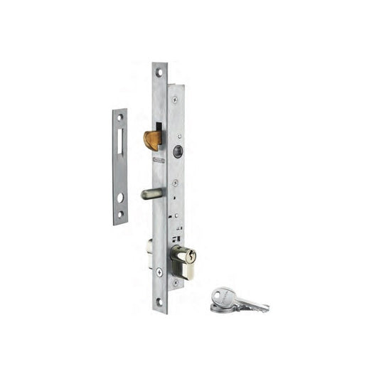  Serrure à Cylindre Axe 16 L 25 E104 à Panneton Réduit 3 Clés En Coque