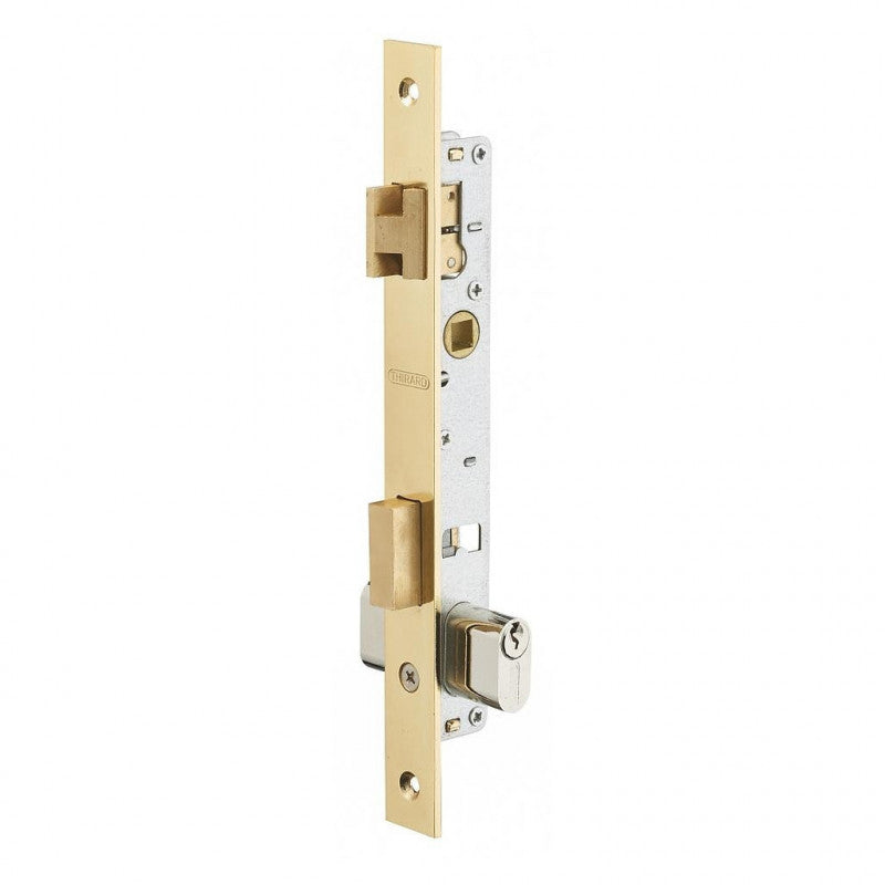  Serrure à Encastrer à Cylindre Axe 14 Mm 3 Clés 94381