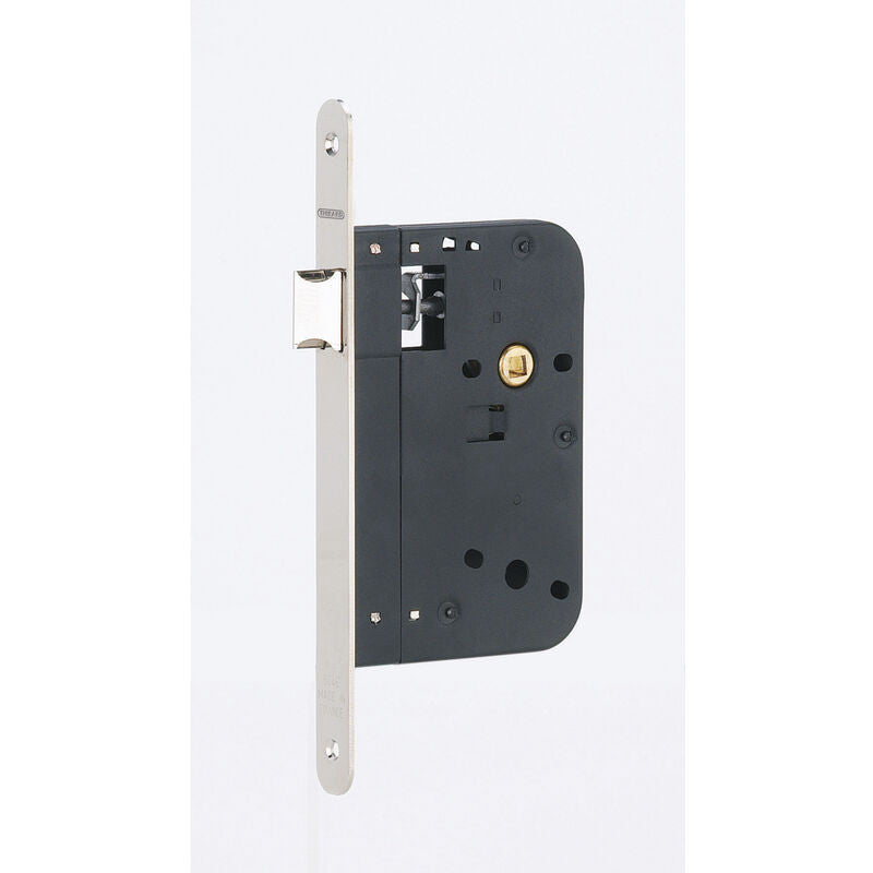  Serrure à Encastrer Thirard Axe 70mm Pour Porte Intérieure Nickelé