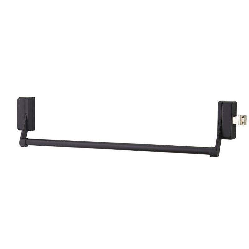  Serrure Anti-panique 1 Point Latéral Réversible Laqué Noir Porte Maxi