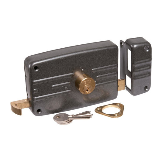 Serrure Horizontale De Sûreté à Tirage City 5G Axe 70 Mm Droite